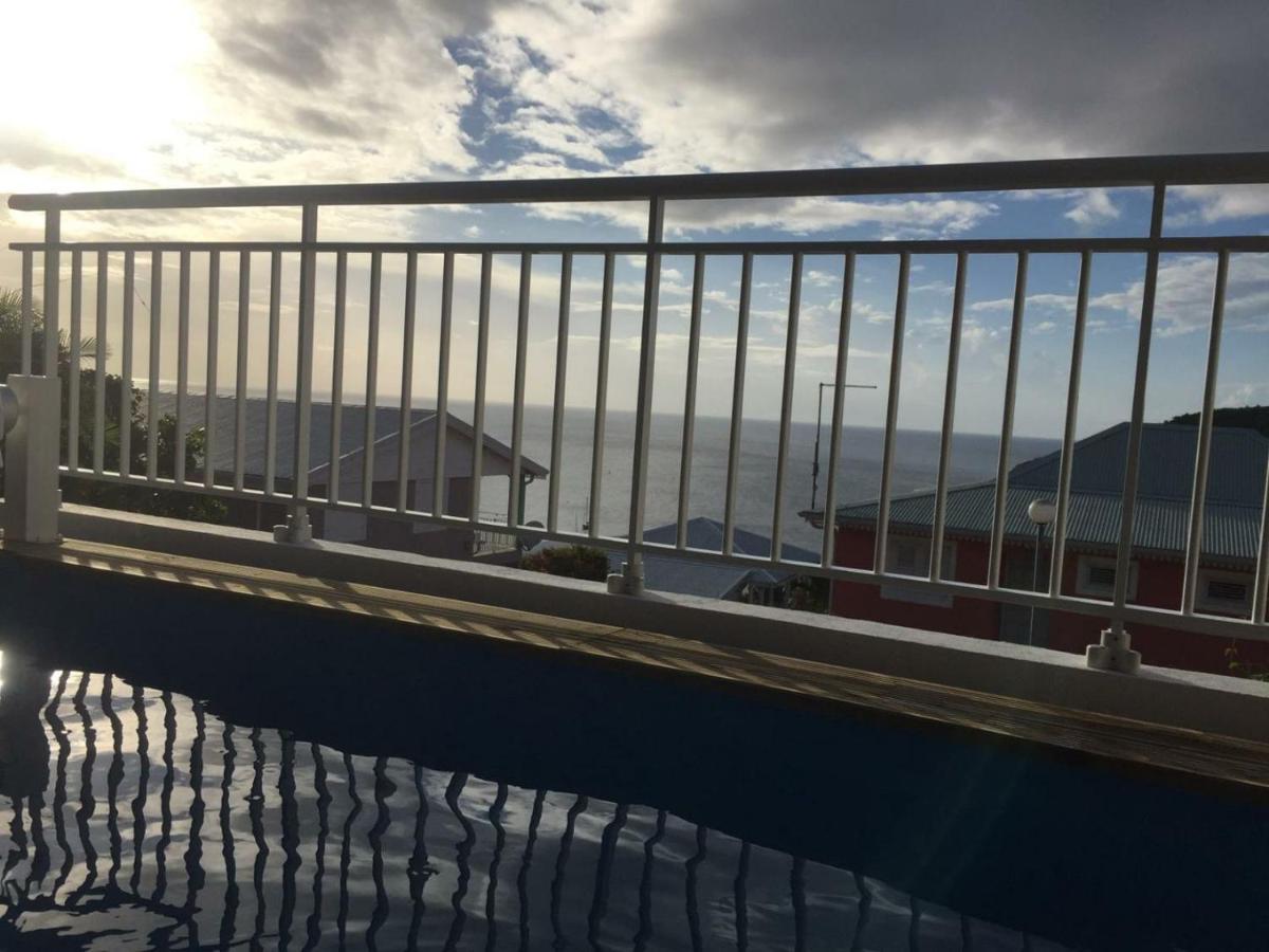 Rose Phoenix Rez-De-Jardin Piscine Et Vue Mer Les Anses-d'Arlets Exterior photo